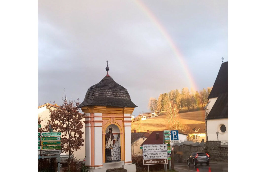Platz 2 - Toni Klopf - Ausblick vom Gasthaus Höller